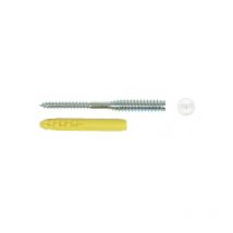 Vis de fixation de menuiseries pvc - top roc pvc 6 mm 100 mm sans charges 1 boîte(s) de 100 pièce(s) intérieur fixation pour ossature et cadre pvc vis