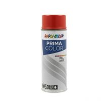 Peinture prima aérosol prima ral 3000 rouge feu supports neufs ou sains courante 2 heure(s) 2 m²/l 2 solvantée intérieur/extérieur 1 aérosol(s) de 400
