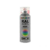 Aérosol peinture acrylique dupli color aérosol peinture acry. ral 9005 noir profond satiné supports neufs ou sains courante 2 heure(s) 2 m²/l 2 solvan