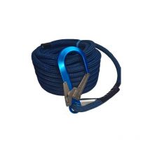 Corde à poulie avec crochet (nouvelle génération) bleu 22 mm polypropylène corde à poulie ø22 mm / 40 m + crochet 1 corde(s) de 40 mètre(s) linéaire 4