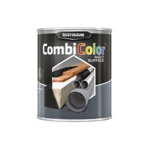 Peinture tous matériaux 2 en 1 combicolor® multisurfaces combicolor multisurfaces noir mat supports neufs ou sains brosse/rouleau white spirit 1 très