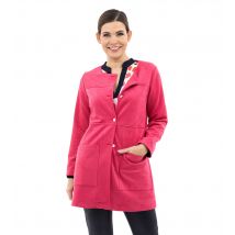 MONACO blue Jacke Rundhals 36 fuchsia