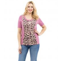 CM Outlet Shirt in Druck und uni Mix 50 rosenholz