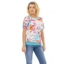 CM Outlet Shirt mit raffinierten Ärmeldetail 50 aquagrün