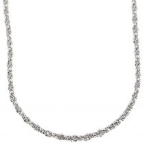 Christian Materne Fantasie-Collier, ca. 45 cm, Si 925 rhodiniert x rhodiniert