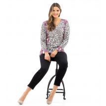 Body Needs Feinstrickpullover Leo Paisley Print 46 multicolour