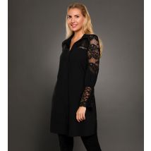 Sarah Kern Longbluse mit Spitze 44 schwarz