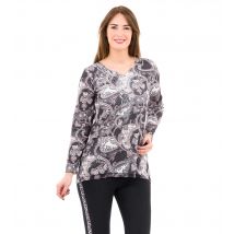 Body Needs Feinstrickpullover Paisley Print 42 multicolour