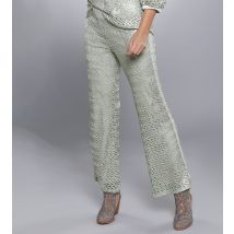 STYLING SECRETS Hose ""Crochetta Spitze"" 36 pistazie