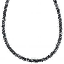 CM Edelsteinzauber Hämatit-Collier ""Brillancy Love"",Länge ca. 45+5 cm x black diamond