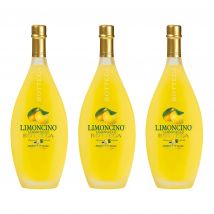 Bottega Limoncino Zitronenlikör, 30 % Vol., 3er Set