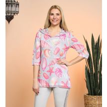 Body Needs Feinstrickshirt Seashell 38 multicolour