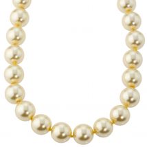 Christian Materne Just Pearls Premium Collier ""Belladonna"" MK-Perlen,Ø 14 mm, 52 x golden