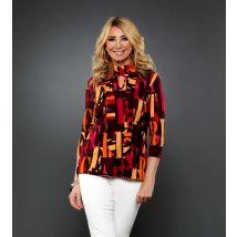 STYLING SECRETS Druckshirt Secret mit Schluppe 50 multicolour