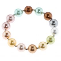 Christian Materne Just Pearls Armband ""Summer Meadow"", MK-Perlen, Ø 12 mm x multicolor
