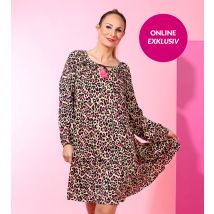 Zwillingsherz Online Tunikakleid Leo - Online Exklusiv S/M leo-beige