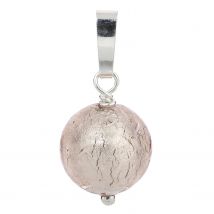 Amatocolori Anhänger ""Pearl of Murano"", Murano Glas x Rosé Champagner