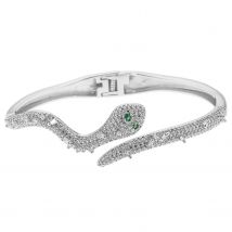 Sarah Kern LUXURY online Armspange ""Elegant Viper Dance"" 363 Zirkonia x rhodiniert