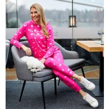 MONACO blue WEEKEND Anzug SET- Amore mio 38 pink-rot