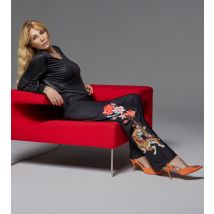 Sarah Kern Frenchjersey Hose Blossom Tiger 40 schwarz