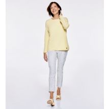 Georg Stiels DONNA Pullover Strukturstrick 46/48 gelb