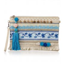 Accessoire Boutique Clutch Ocean one size blau
