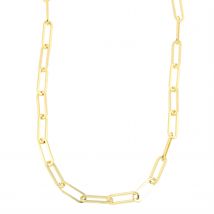 Sarah Kern LUXURY Collier ""Tokio Night out"", Langanker-Desgin x vergoldet