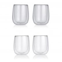 BEEM Thermoglas 4er Set, Cappuccino und Latte Macchiato