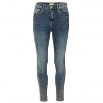 Sarah Kern Jeans mit Sternenstickerei 22 dunkelblau