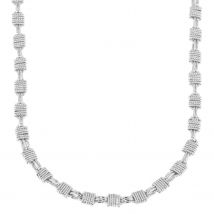 Sarah Kern LUXURY Design-Collier ""Sunset Dance"" 50+5 cm x rhodiniert