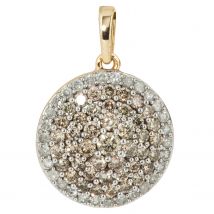 CM Edelsteinzauber Entourage-Anhänger, 73 Diam. S925 verg. x Diamant