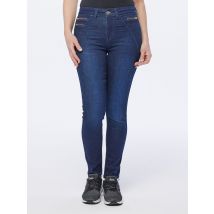Sarah Kern Jeans mit Reißverschlüssen 40 dunkeljeansblau