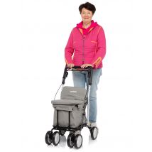 clever daheim Flex Shopping Rollator 'Carry' x hellgrau