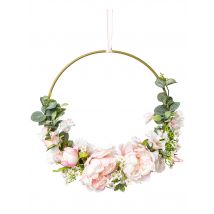 Belles Décorations Pfingstrosen-Kranz Bella x rosa