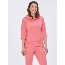 MONACO blue WEEKEND Sweatshirt mit Rüschen 40 flamingo
