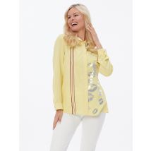 incasual Bluse 46 zitronengelb