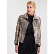 Sarah Kern Kurzjacke Snaky 48 gold