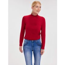 Sarah Kern Turtleneck Shirt 38 dunkelrot