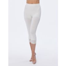 Pure Shape Capri-Leggings mit Schleifenspitze XXL weiß