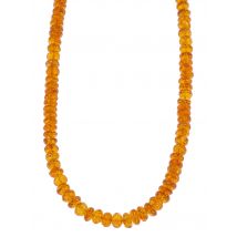 Rock Rebel Collier, Citrin, ca. 128 ct., 45 + 5 cm x Citrin