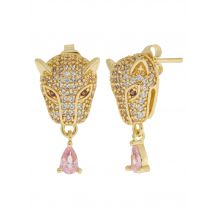 Sarah Kern LUXURY Ohrstecker ""Bite Deluxe"" vergoldet x x vergoldet