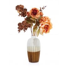 Belles Décorations Vase Golden Sun+ Bouquet