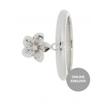 Diamonds Forever Charm-Ring ""Bella Fiore"", Brillant 0,01 ct. SI 19 Diamant