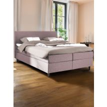 Schwedenbett Boxspringbett Nybro 180 x 200 cm, Malmö x altrosa