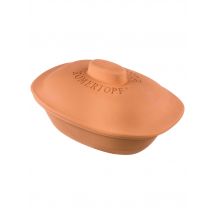 Nona's Welt Original Römertopf 2.0 Dampfgarbräter 4-6 Personen x terracotta
