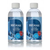HiGloss CalActiv Kalklöser mit Spritzeinsatz, 2x 500 ml x Ohne Duft
