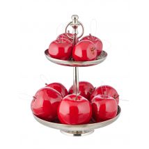 Georg Stiels CASA Etagere mit Äpfeln