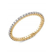 DIAMONDS Eternity-Ring, Brillanten, 0,50 ct., SI, Gold 585 21 Gold 585