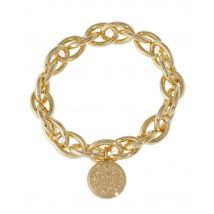 Magic Pearl Armband ""Coin of Wishes"" x gold