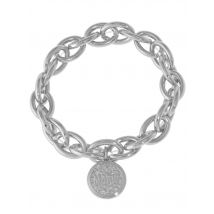 Magic Pearl Armband ""Coin of Wishes"" x silber